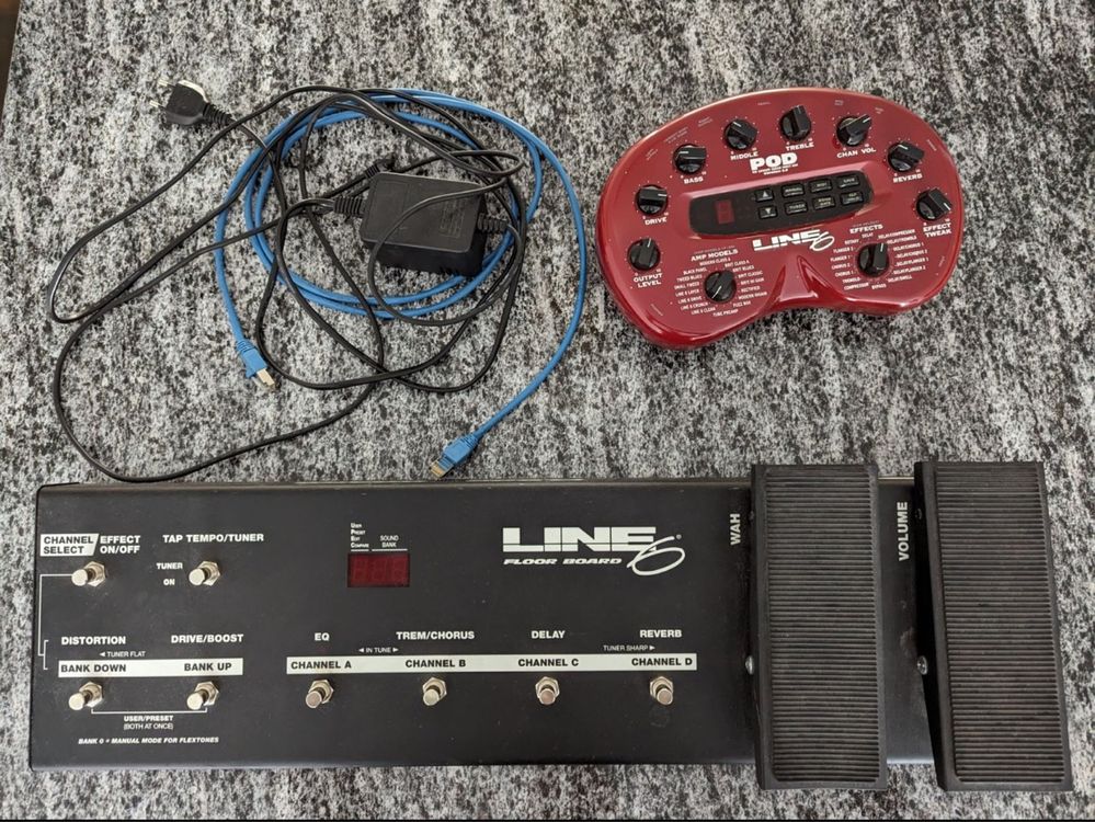 Line 6 POD 2.0 inkl. Floorboard (Gebraucht) in Brunnen für CHF 80 – nur ...