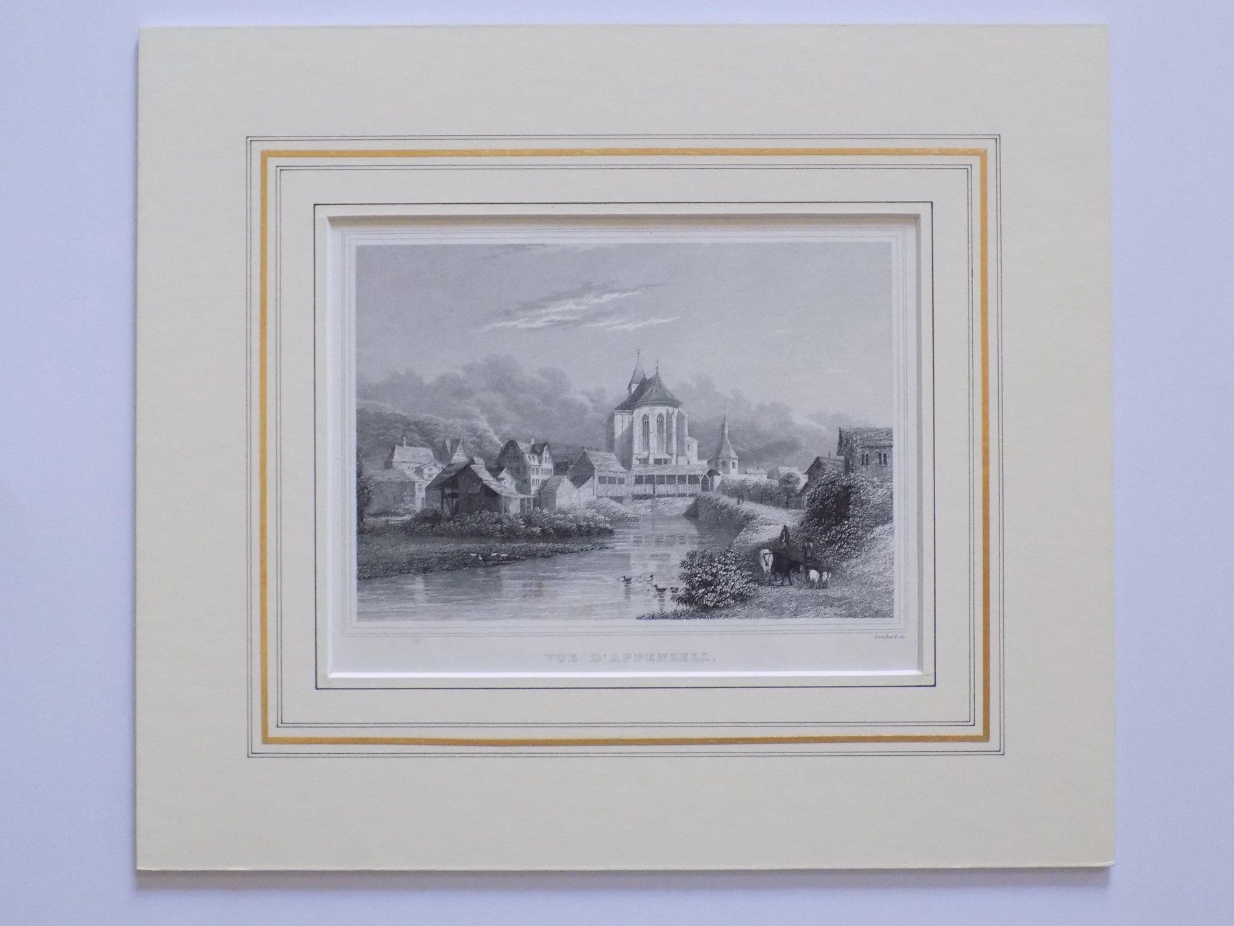 Gravures: Appenzell Innerrhoden – D'occasion à Risch par Antikfee 3