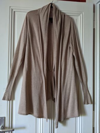 BCBG MAX AZRIA : Cardigan fin en maille de soie S