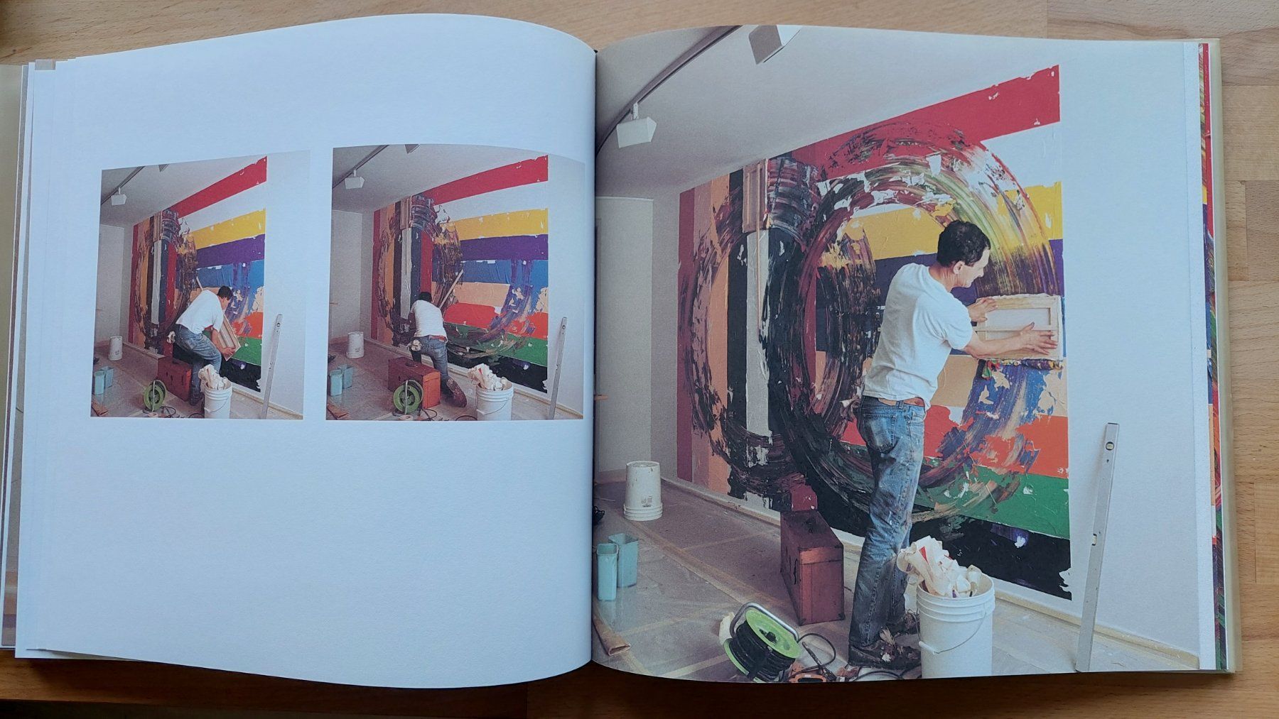 Bücher: Richard Jackson - Entstehung eines Wandbildes 1988 in Glarus – Gebraucht aus Obfelden von Foto_Bild_Kunst_Buch 9