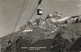 Champéry, Tél. de Planachaux, Dents du Midi