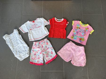 Kleiderpaket Gr. 80 Sommer Mädchen