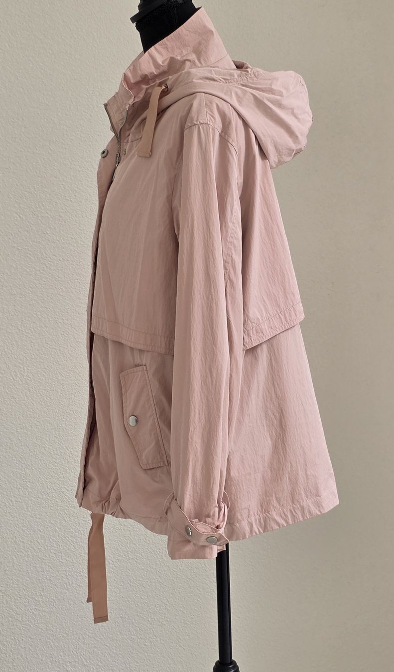 C&A Giacche: Leichte Jacke Kapuze Rosa Gr 42 C&A  – Nuovo (secondo la descrizione) da Rheinsulz venduto da Gilea 1