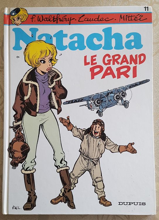 François Walthéry - Natacha - Portfolio Les clins d’œil N° 1 ( 2019