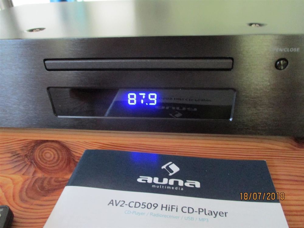 Auna Lecteurs CD HiFi AV2-CD509 Lecteur CD Hifi, Acheter pas cher Chaînes  HiFi & Composants Soldes en ligne
