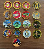 Konvolut Badges FWK Armee 95 komplett mit Badge A5!