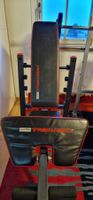 Hantelbank Hansson Sports verstellbar mit Beintrainer