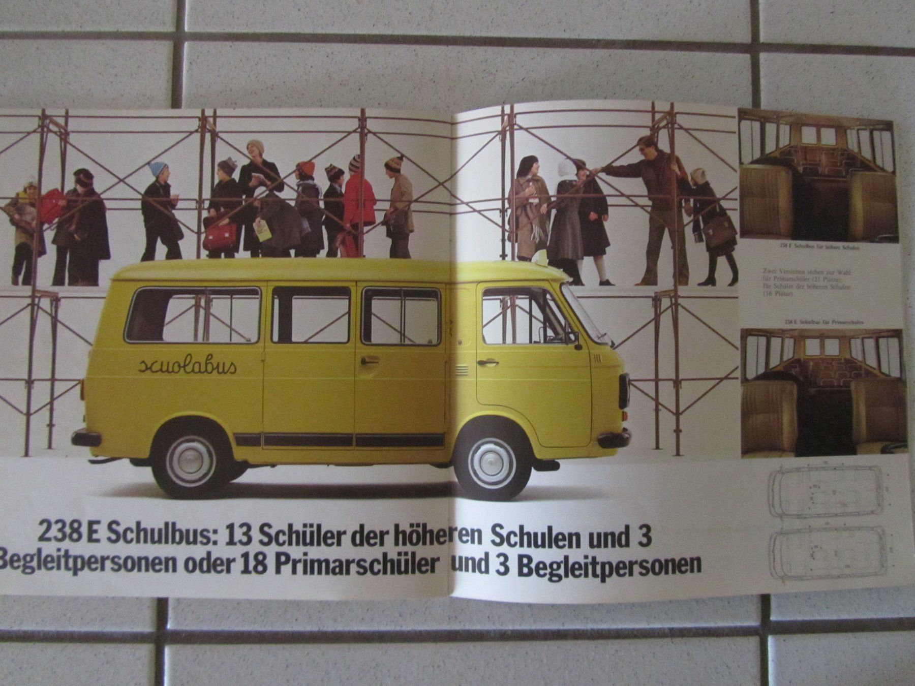 Documenti: Fiat Bus 238, Prospekt von 1981 – Usato da Weiningen ZH venduto da dietsch57 6