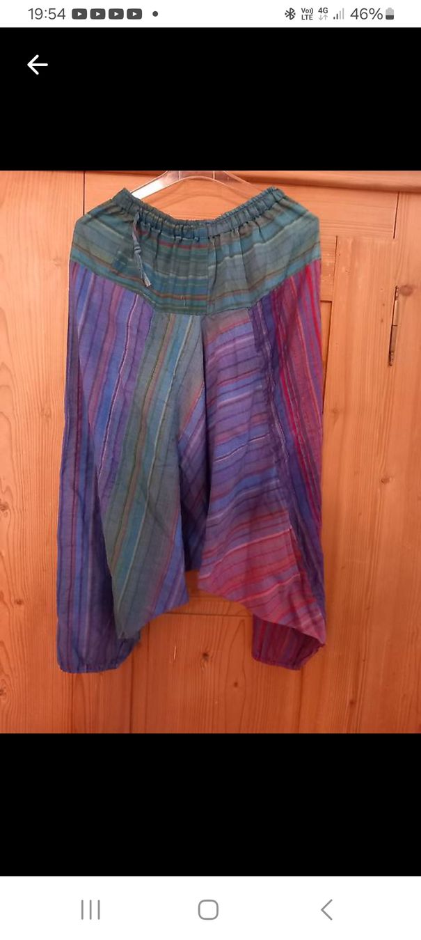 Hosen: Haremshose, Hippihose, bunt S/M – Neu (gemäss Beschreibung) aus Näfels von gil_sindamel 1