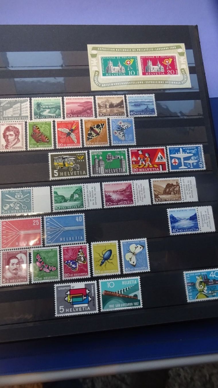Tutti i francobolli: LOT ALTSCHWEIZ POSTFRISCH AB 1948 plus; – Usato da Eschenbach SG venduto da eDaisy