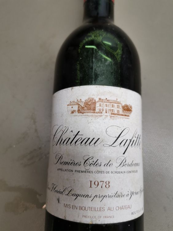 Château Lafitte Premières Cotes de Bordeaux 1978 Acheter sur Ricardo