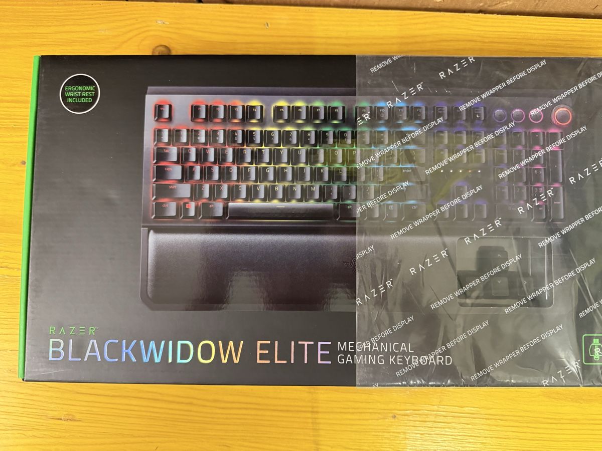 Razer Tastiere: Razer BlackWidow Elite Gaming Tastatur – Nuovo e nell'imballaggio originale da Uster venduto da Dervisevic_Su 1