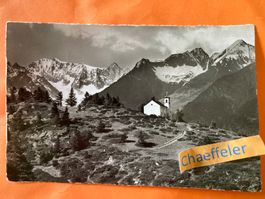 Zeneggen, Kappelle der Hl. Nothelfer, Lötschenbreithorn