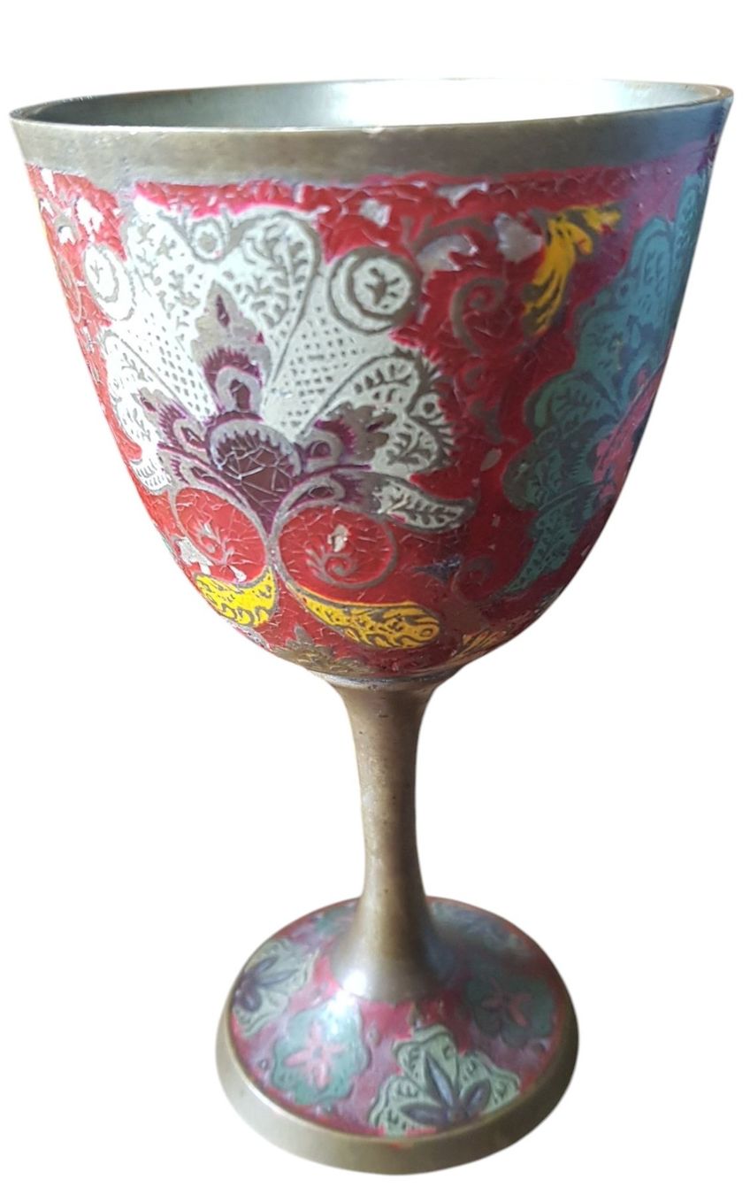 Tazze: Kelch Cloisonné antik – Usato da Mörschwil venduto da antiksalon 3