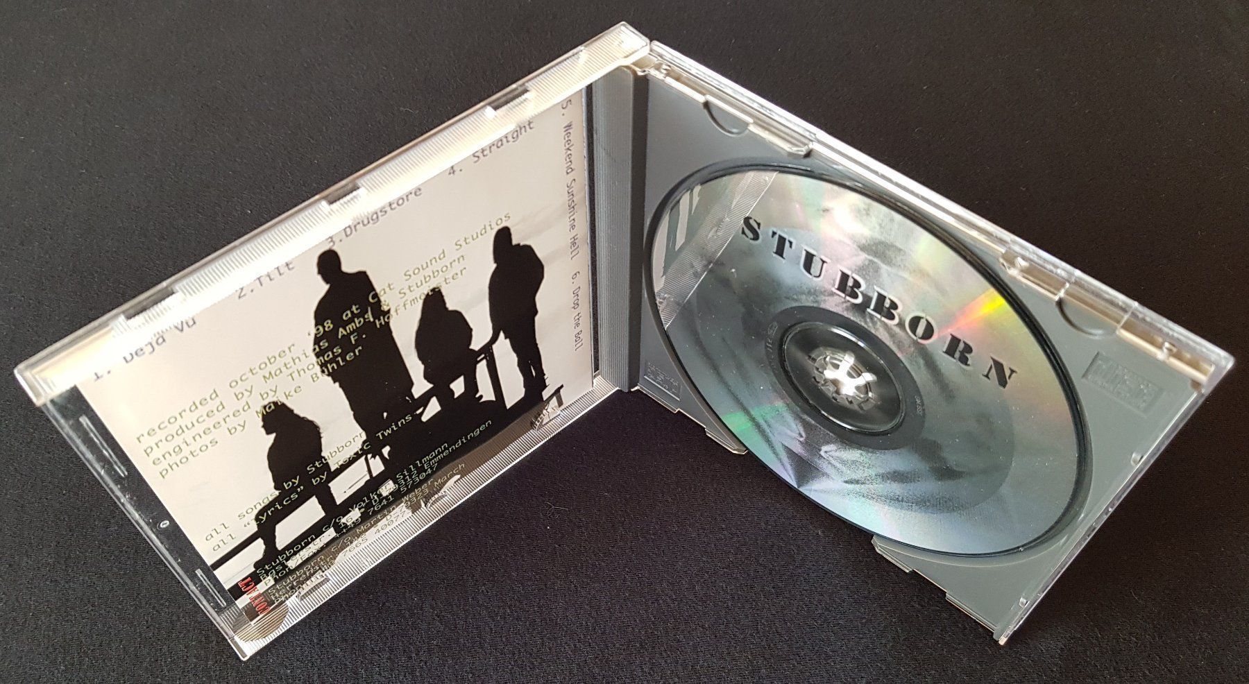 CD: Stubborn - Atmosfear - Demo CD - 1999 - Not On Label – Usato da Uster venduto da Zardodel 3