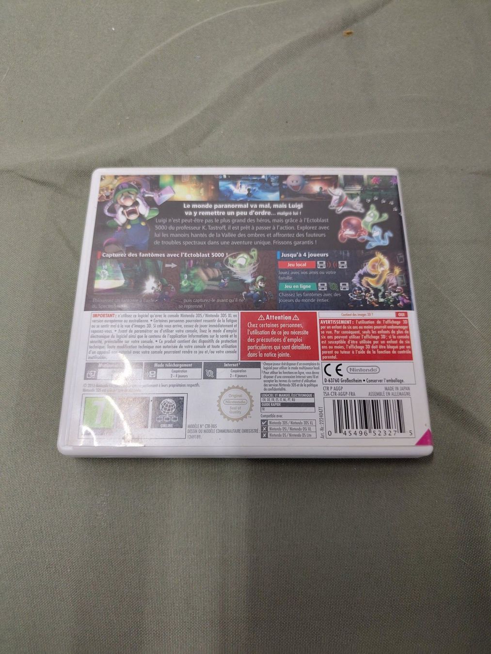 Nintendo Giochi: Jeu 3DS Luigi's Mansion 2 – Usato da Saxon venduto da dan_drn5 3