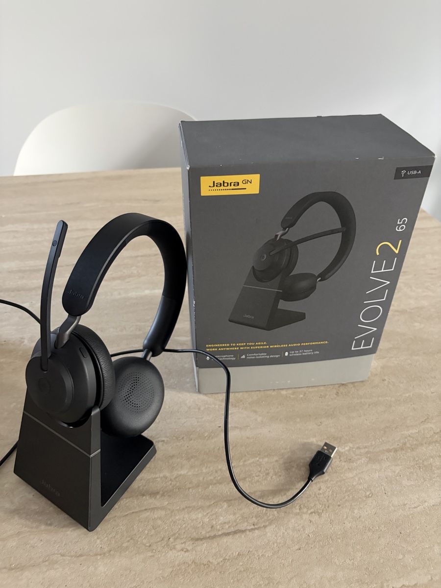 Jabra Kopfhörer: Jabra Evolve2 65 USB-A, neuwertig – Gebraucht aus Bachenbülach von N.Sonja 1