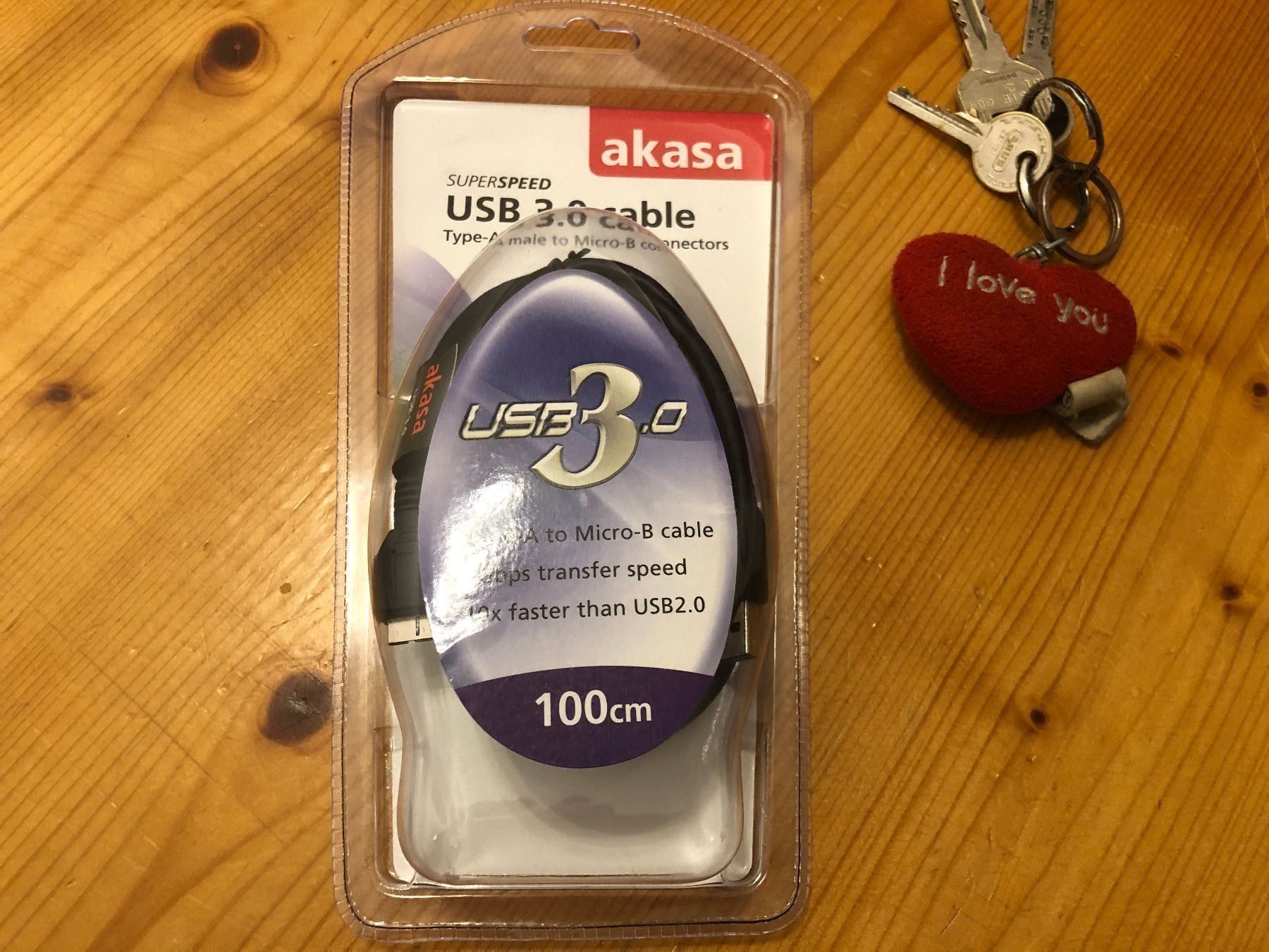 Cavi: AKASA - USB 3.0, Type A auf Micro B (Superspeed Kabel) – Nuovo e nell'imballaggio originale da Weinfelden venduto da ice_heart_xx 1