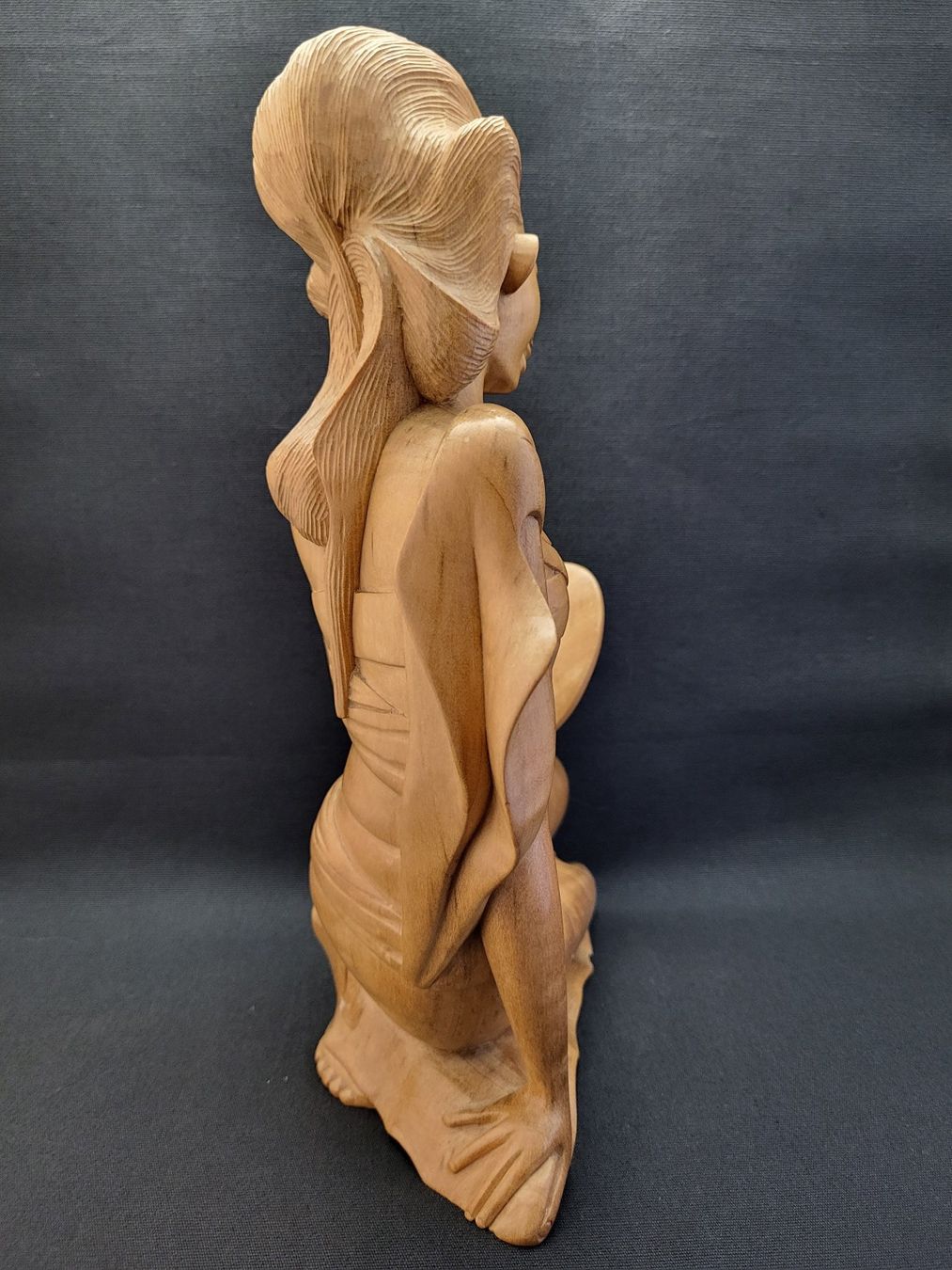 Skulpturen & Statuen: Balinesische Holz-Schnitzerei – Gebraucht aus Basel von spinne02 3