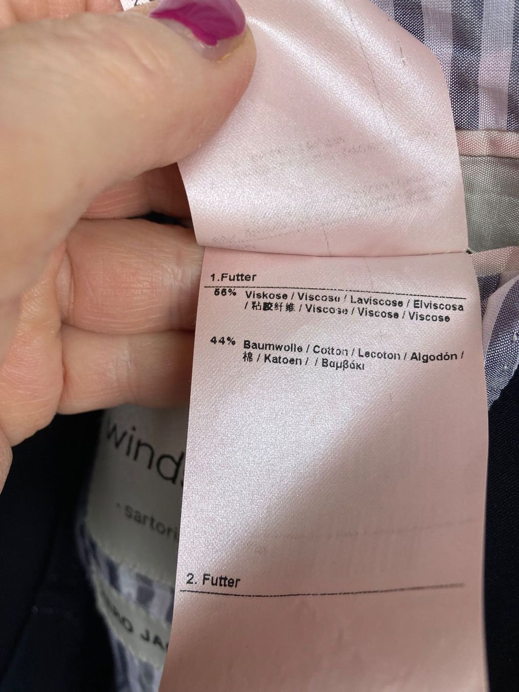 Windsor Jacken: Windsor Herren ZeroJacket leicht 100 % Schurwolle/Grösse 54 – Neu (gemäss Beschreibung) aus Berneck von Ordnung2021 8
