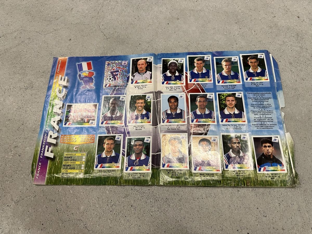 Panini Album: Panini Stickerheft 1998 – Difettoso da Chur venduto da Sim7000 4