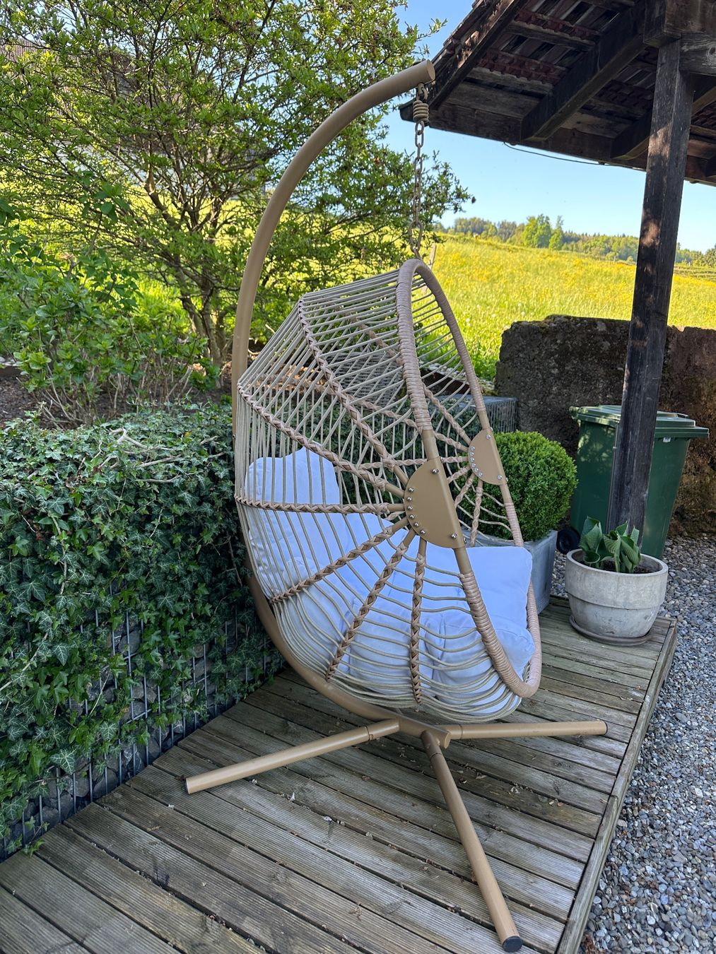 Poltrone pensili da giardino: Hängesessel – Usato da Meggen venduto da kingmills 1