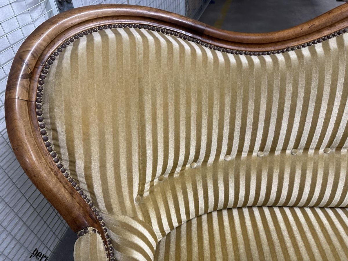 Divani: schönes antikes Sofa Louis Philippe Massiv Nussbaum  – Usato da Bolligen venduto da Astrophysiker06 4