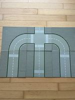 6 Vintage Lego-Strassentafeln