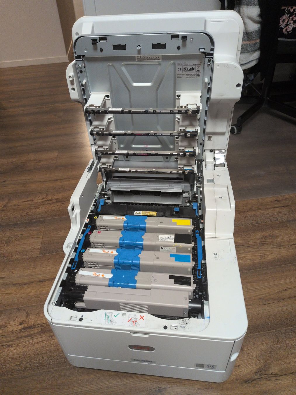 Oki Drucker: OKI MC332 Multifunktionsdrucker defekt – Defekt aus Bleienbach von flicks 1
