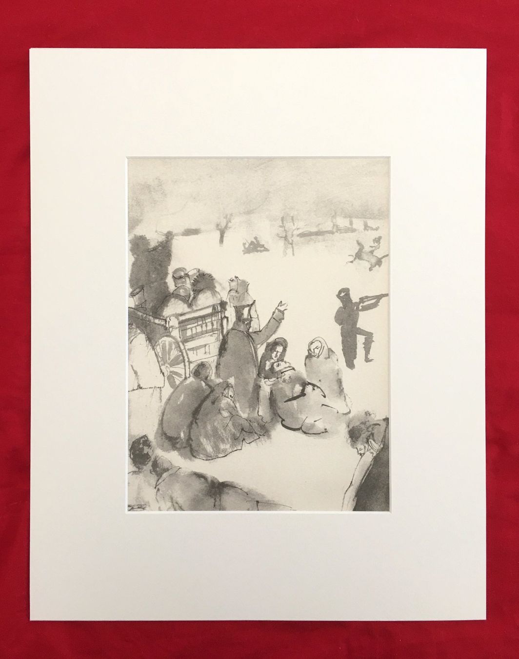 Grafiken & Lithographien: Leonor Fini      "Adieu XI" – Gebraucht aus Nennigkofen von Sommersonnen