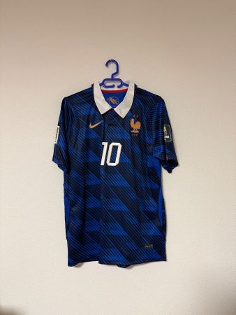 France Kylian Mbappé 10 Nike Bleu Coupe du Monde 2026