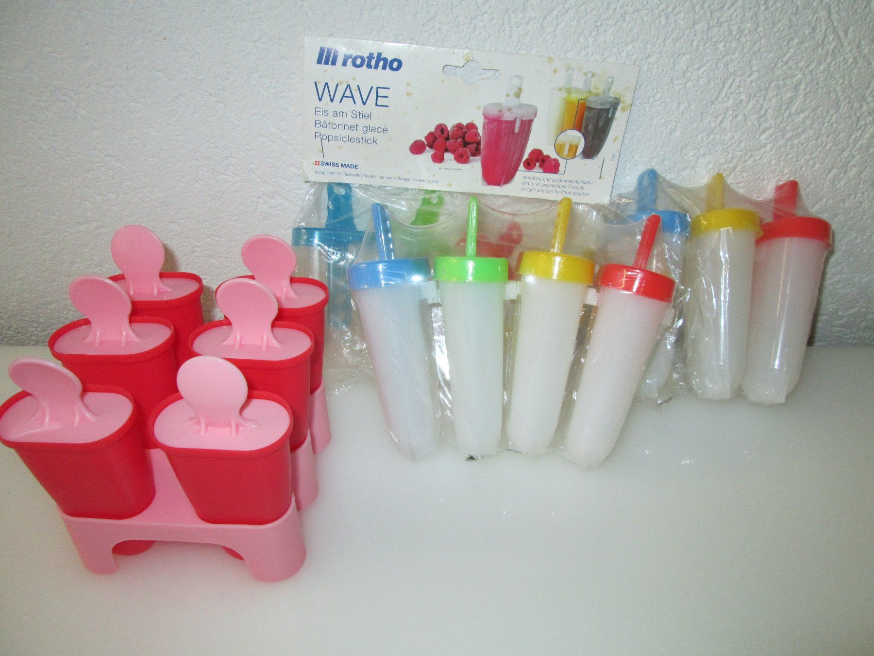 Appareils de cuisine: 17Glace Förmchen - für selbstgemachtes Eis+Kühlbox – D'occasion à Movelier par ddomenika 1