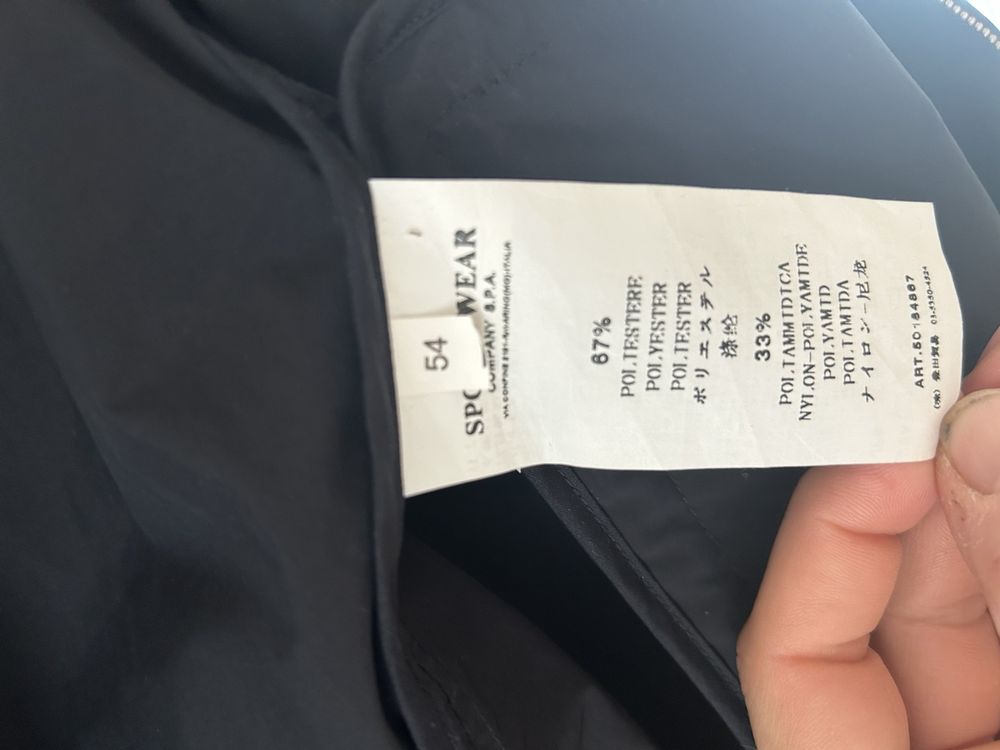 Cp company size 54 hotsell