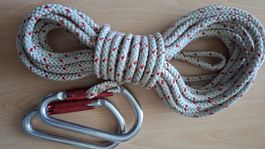 Allzweckseil/Arbeitsseil mit Karabiner
