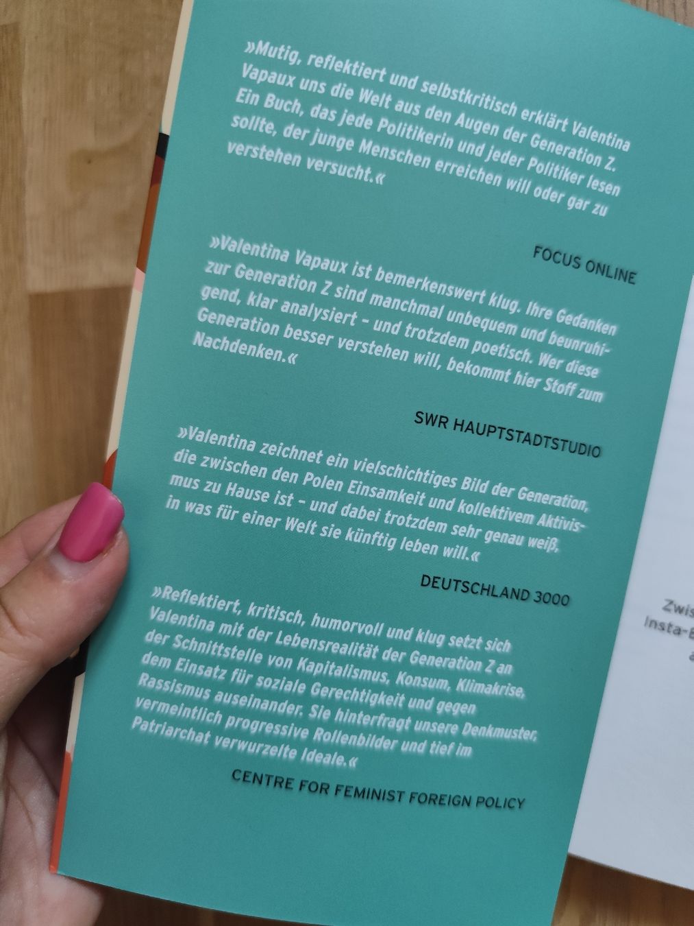 Livres: Valentina Vapaux Generation Z book – D'occasion à Mägenwil par VintageGirly 9