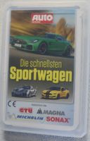 Auto Zeitung Quartett Die schnellsten Sportwagen