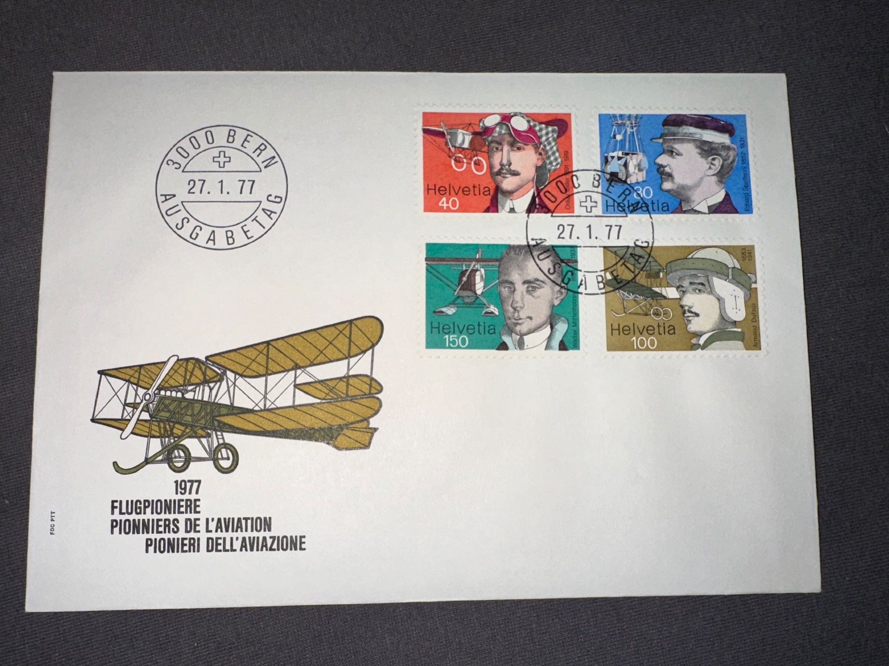 Tutti i francobolli: 1977 FDC Ersttagumschlag – Usato da Stettfurt venduto da 2442