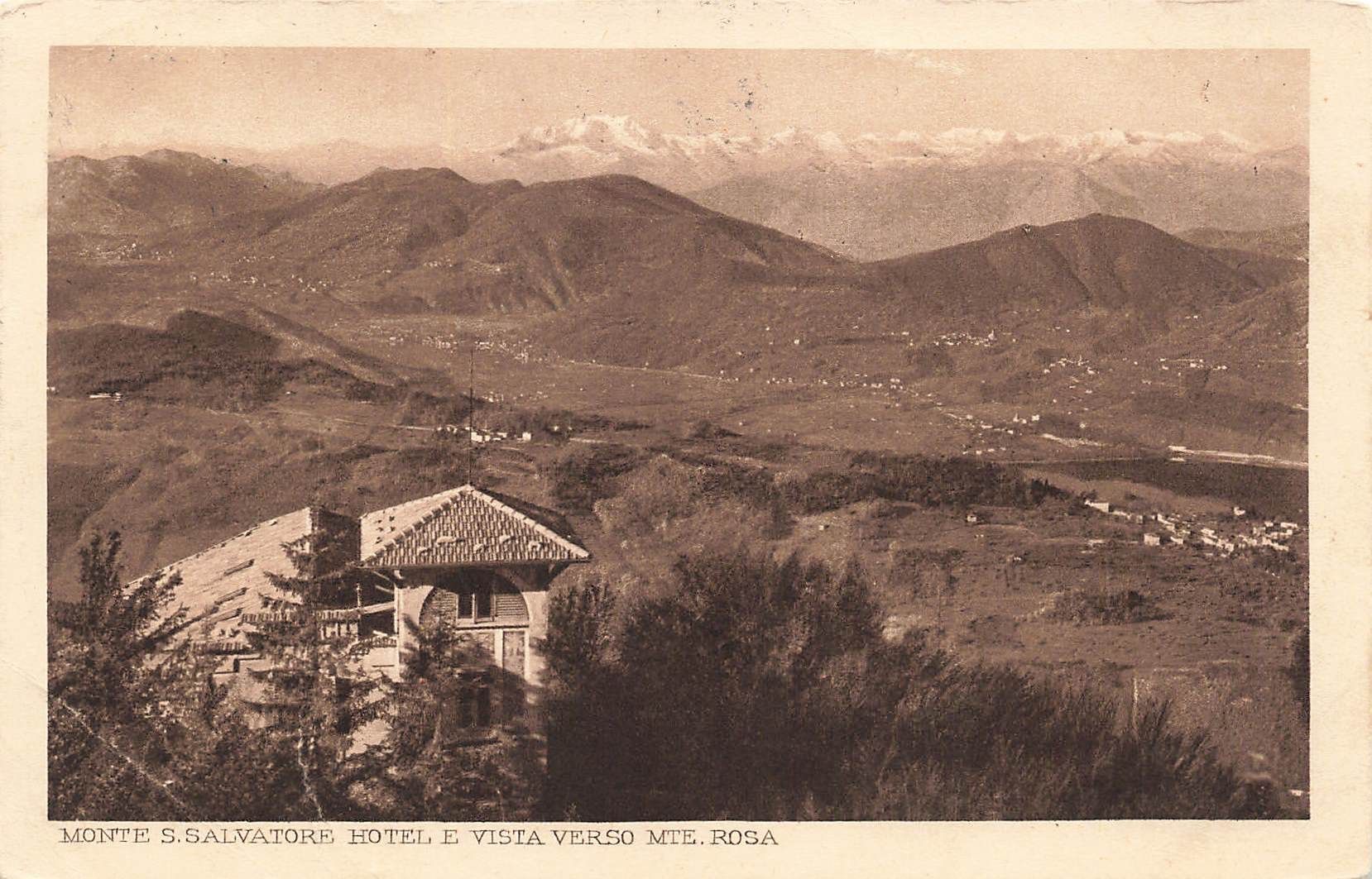 Cartoline postali: Lugano monte san salvatore – Usato da Biasca venduto da Blenio71