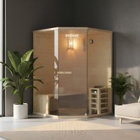 Traditionelle Sauna - ARTH L - 130x190cm für 2-3 Personen