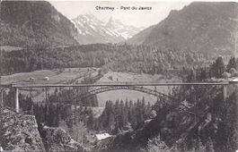 CHARMEY, pont du Javroz