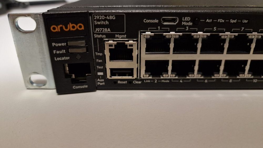 Hewlett Packard Hubs & Switches: Aruba 2920-48G J9728A – Gebraucht aus Matran von bcnet_ch 1