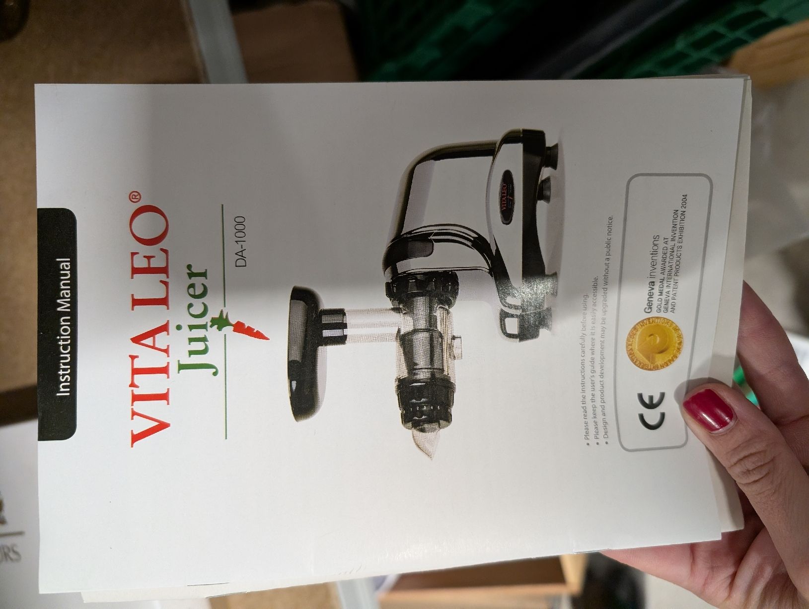 Elettrodomestici da cucina: Vitaleo Juicer – Usato da Seuzach venduto da Merz_s