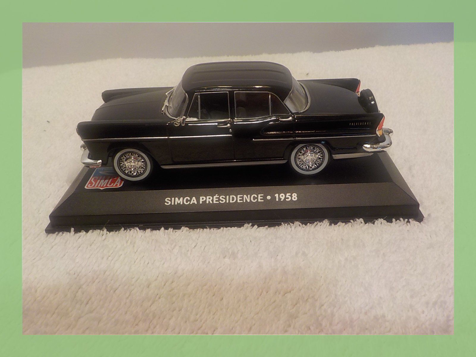 Simca Modellini d'auto: Modellauto Simca Présidence 1958 schwarz neuwertig – Usato da Bülach venduto da Freieck 2