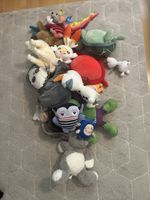 Konvolut Plüschtiere diverse Figuren gebraucht
