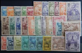 Portugal Kat. 316-346 * 1924 Kat. 55 Euro