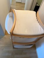 Wickeltisch Stokke Care Holz natur mit Zubehör gebraucht