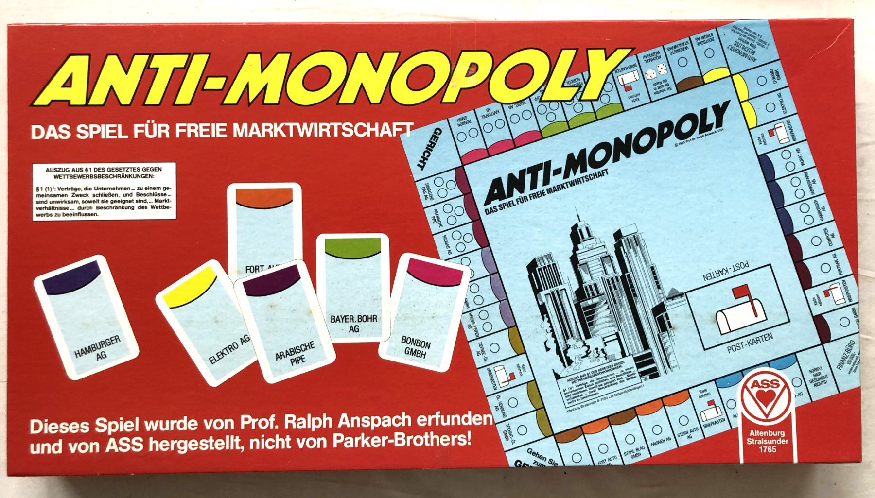 Giochi: ANTI-MONOPOLY - ASS - Nr.2145/2 – Nuovo (secondo la descrizione) da Schaffhausen venduto da durruti