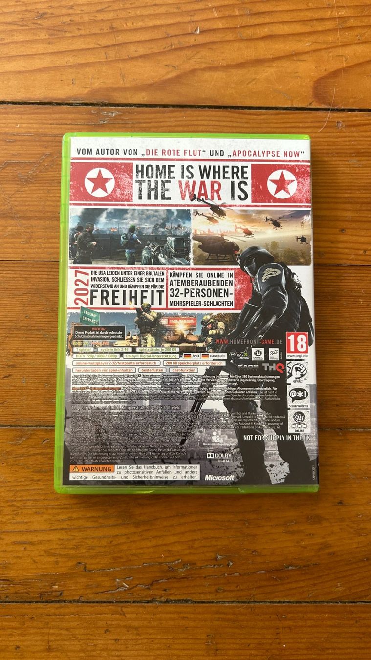 Microsoft Giochi: Homefront | Xbox 360 | De – Usato da Alle venduto da protokollstudio 1