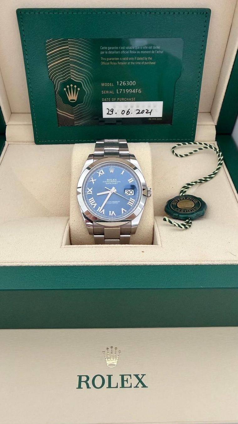 Rolex Uhren: Rolex Datejust 41 – Gebraucht aus Gipf-Oberfrick von dario147