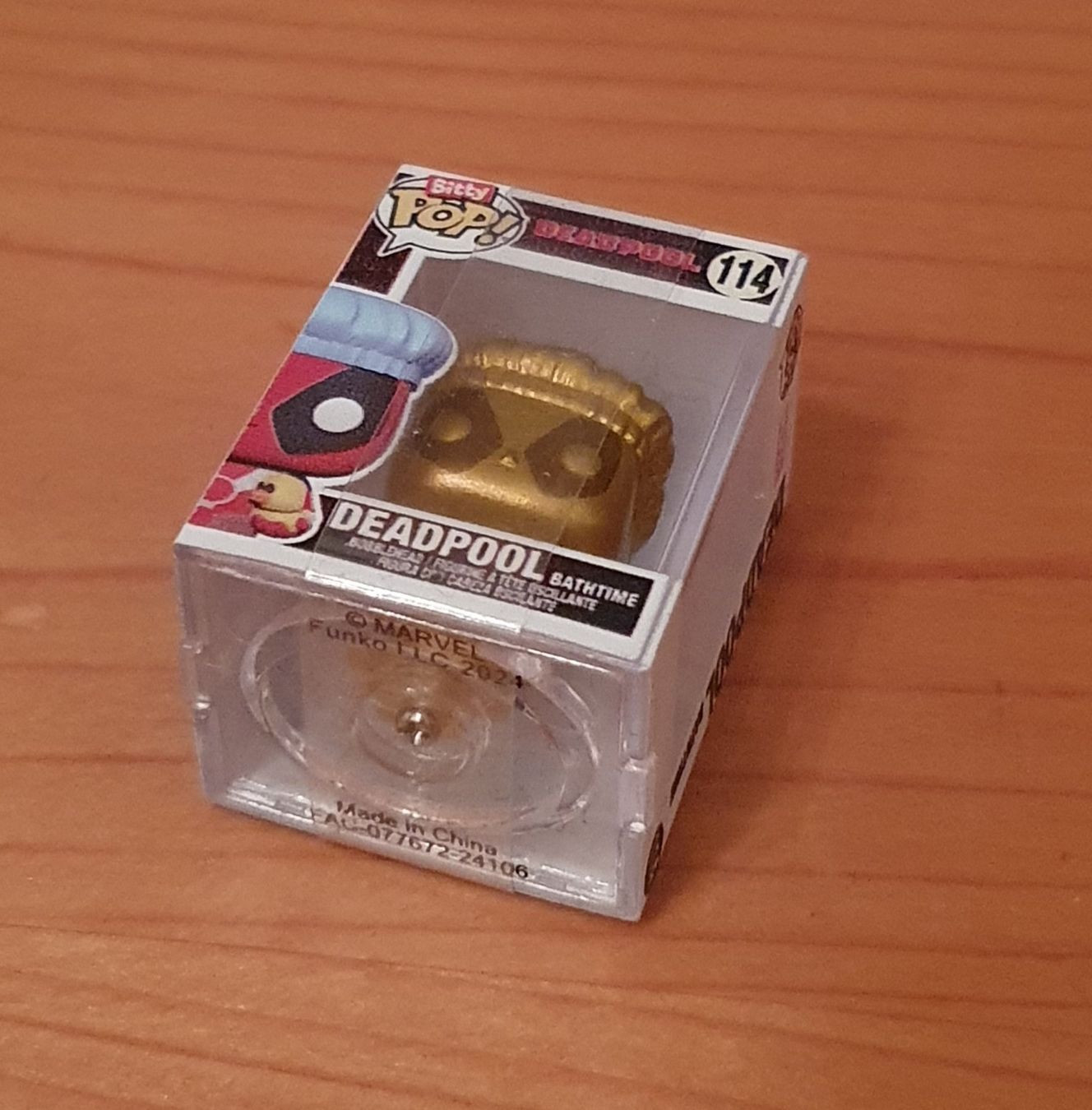 Funko Statuette: Funko Bitty Pop Marvel Deadpool Bathtime Gold 114 – Nuovo e nell'imballaggio originale da Liestal venduto da Arukilein 4